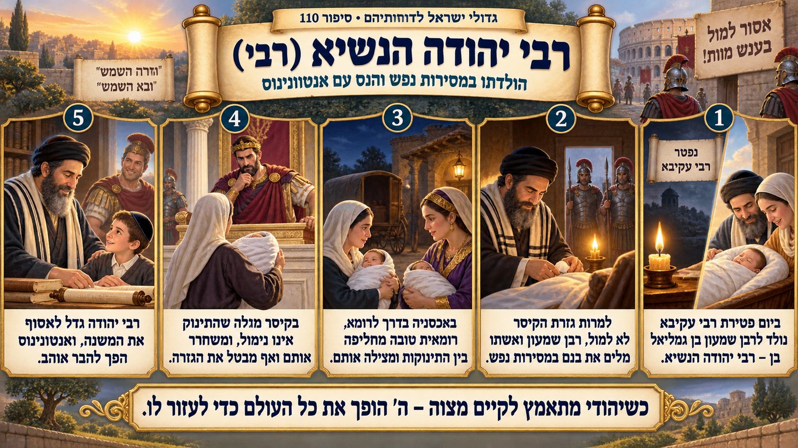 תמונת סיכום — רבי יהודה הנשיא (רבי): רבי יהודה הנשיא (רבי)